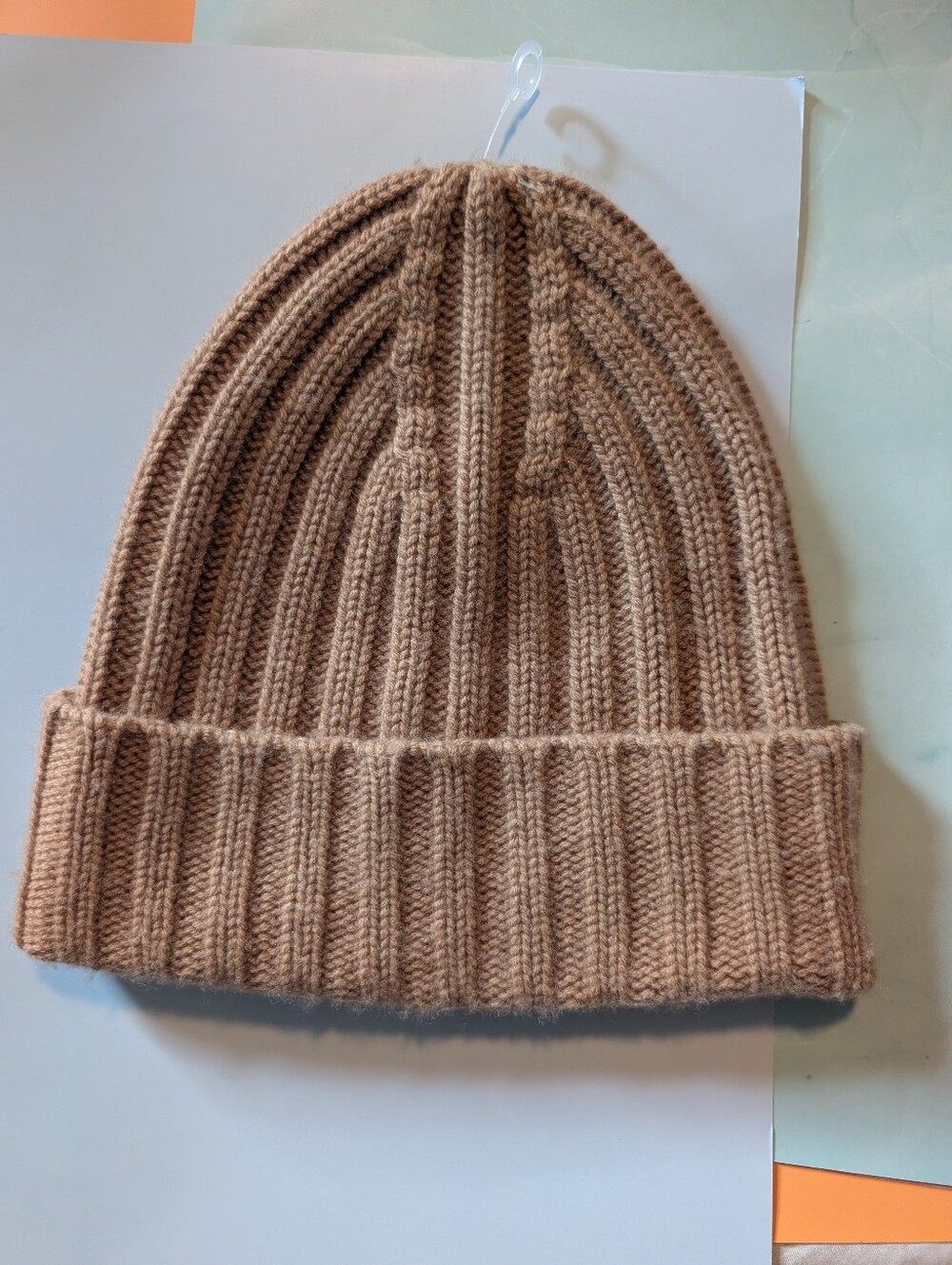 Vince Cashmere Ribbed Beanie - Picture 3 of 7